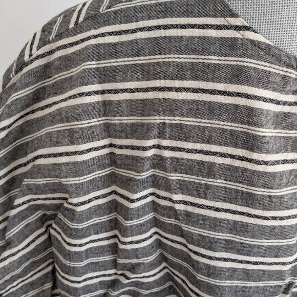 [A New Day] Chevron Ruffled Peplum Top - M - Picture 4 of 5